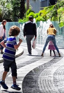 Bus Fountain